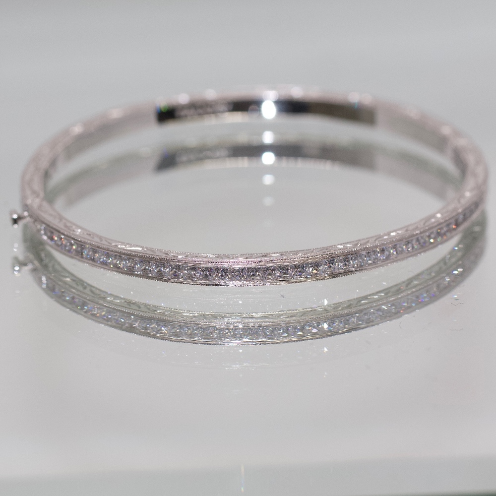 925S Tacori Love Bracelet Diamanique Chanel Set - Picture 2 of 8